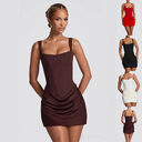 Summer Corset Dress Graceful Sleeveless Short Dresses