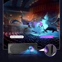 Portable Mini Projector Wired Same Screen With Mobile
