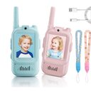 Mini Video Wireless Walkie Talkies For Kids Handheld