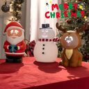 Talking Animated Blink Snowman With Light Up Eyes