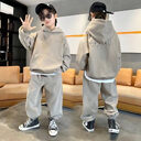Polyester Children's Loose-fitting Plus Size Pullover