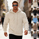 Plush Hooded Sweatshirt Winter Warm Long-sleeved Pullover Top