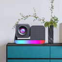 Karaoke Projector With Microphone 1080 HD Home Theater