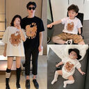 New Summer Cotton Parent-child Outfits Tops