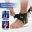 Cooper Ankle Support Compression Foot Sleeves For Men