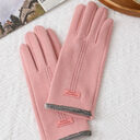 Womens Winter Thermal Gloves Made From Duvet Fabric