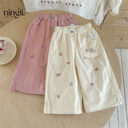 Girls' Workwear Children's Straight-leg Pants Western-style And Fashionable