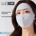 Sunscreen Ice Silk Face Mask