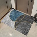 Simple Modern Entryway Doormat Classic Minimalist Oil-Absorbing Rug