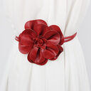Knotted Waistband Skirt Belt Decorative Tie-up Strap