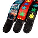Colorful Heat-transfer Printed Universal Bakelite Guitar Strap