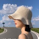 Wavy-brimmed Fisherman Hat For Women