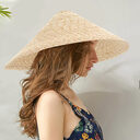 Versatile Sun-protective Straw Hat