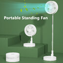 New Portable Fan USB Charging Mini Multi-function Floor