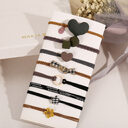 Hair rope holster ring