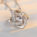 925 Sterling Silver Necklace For Women Forever Heart