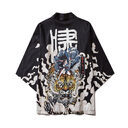 Japanese Kimono Cardigan Cat Samurai Streetwear Men Women