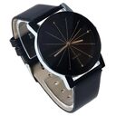 Couple convex meridian belt watch casual men