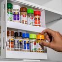 Kitchen rotating rack spice