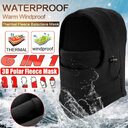 Windproof Hat With Mask Unisex Ski Mens Winter