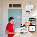 new wireless WiFi surveillance camera dual light source