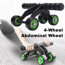 Four-wheeled Abdominal Roller Home Exercise Muscle Fitness Equipment