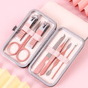Nail set manicure pedicure scissors care tool