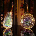 LED Light Bulb 3D Decoration Firework 110 220V