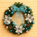 40 50 60CM Christmas Wreath Mince Rattan Ring