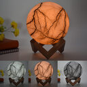 Moon Light Painted LED Lightning 3D Night