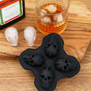 Creative 3D Skull Mold Ice Cube Tray Silicone