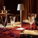 Touch Dimming Wireless Table Lamp Outdoor Restaurant Bar