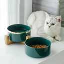 Ceramic cat bowl food