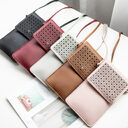 Cross Body Mobile Phone Bag Touching Screen Clear