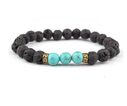 Colorful Bracelet Seven Chakra Energy Yoga Beads Gold