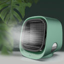 Air Cooler Fan Mini Desktop Conditioner with Night