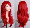 cos long scroll anime cosplay color Europe and America wig gold models