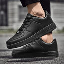 Leather sneakers