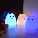 Silicone Touch Sensor LED Night Light For Children