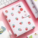 Fruit Print Notebook Planner Magnetic Buckle PU Yearly