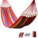 200x80cm Backpacking Hammock Portable Canvas Parachute Outdoor Single
