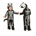 Halloween Skeleton Scary Cosplay Children Costume Clothes