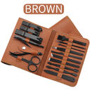 16pcs set Nail Clipper Cutter Trimmer Ear Pick