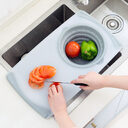 Innovative Multi-Functional 3 in 1 Chopping Board Detachable