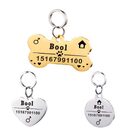 Personalized Dog ID Tag Stainless Steel Pet ID