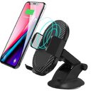 PURERADIAN Tm Wireless Fast Charge Car Phone Holder