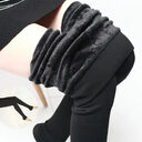 Fleece Leggings Winter Warm Thick High Stretch