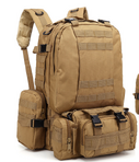 Men's Travel Backpack Oxford Cloth Outdoors Army Camouflage