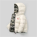 Middle And Small Children Wear Double-sided Padded Winter