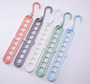9-hole Clothes Hanger Organizer Space Saving